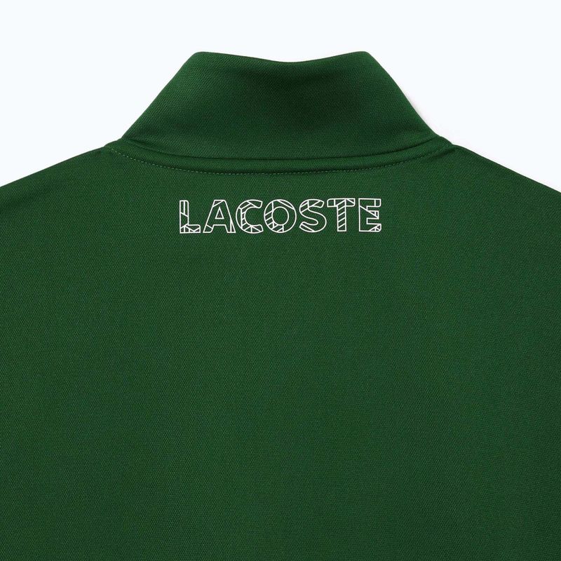 Мъжки суитшърт Lacoste SH2646 green / white / navy blue 7