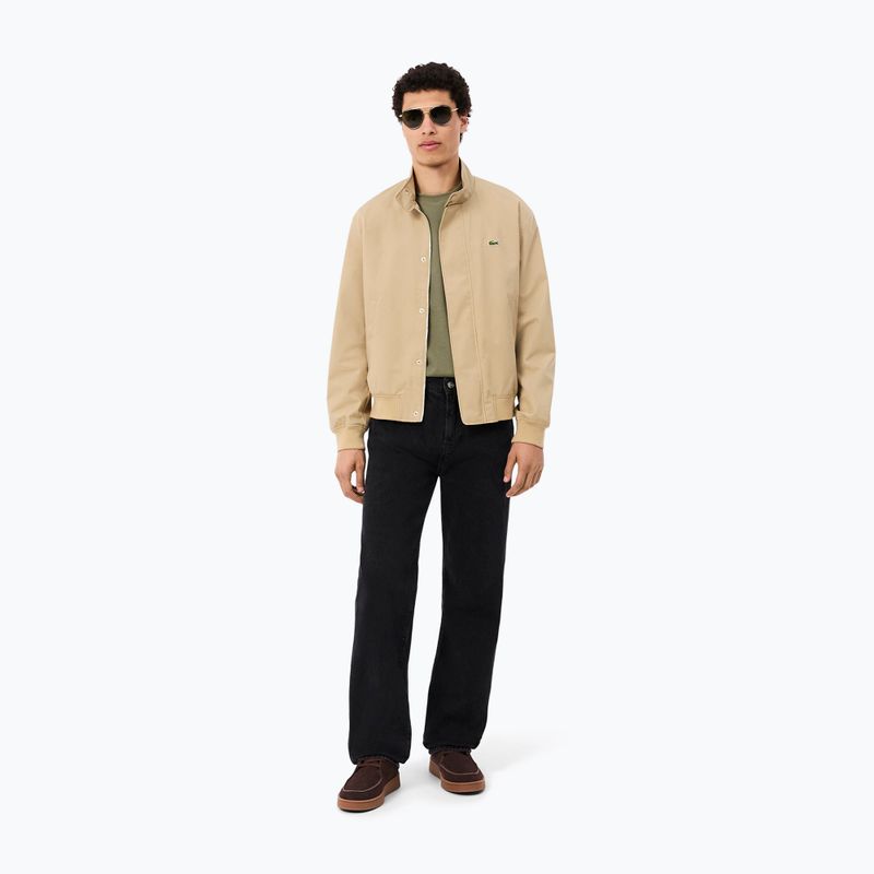 Мъжка тениска Lacoste TH5133 khaki 2