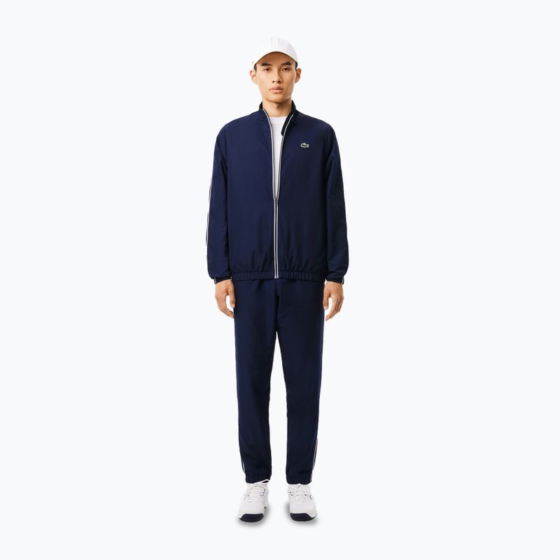 Мъжки анцуг Lacoste WH2574 navy blue / white 4