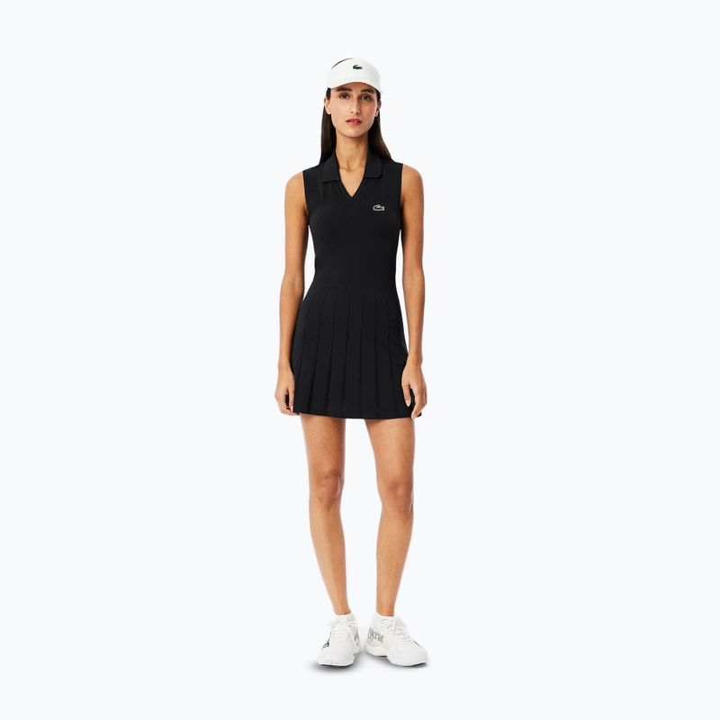 Рокля за тенис Lacoste EF0615 black/black 3
