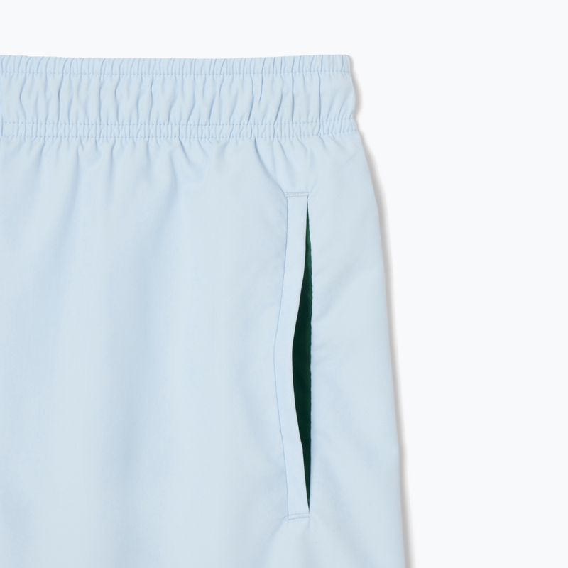 Мъжки къси панталони за плуване Lacoste MH6270 rill/green 3