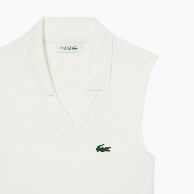 Рокля за тенис Lacoste EF0615 white/green 8