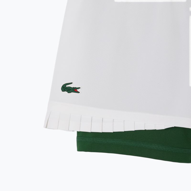 Дамски шорти за тенис Lacoste GF8598 white/green 2