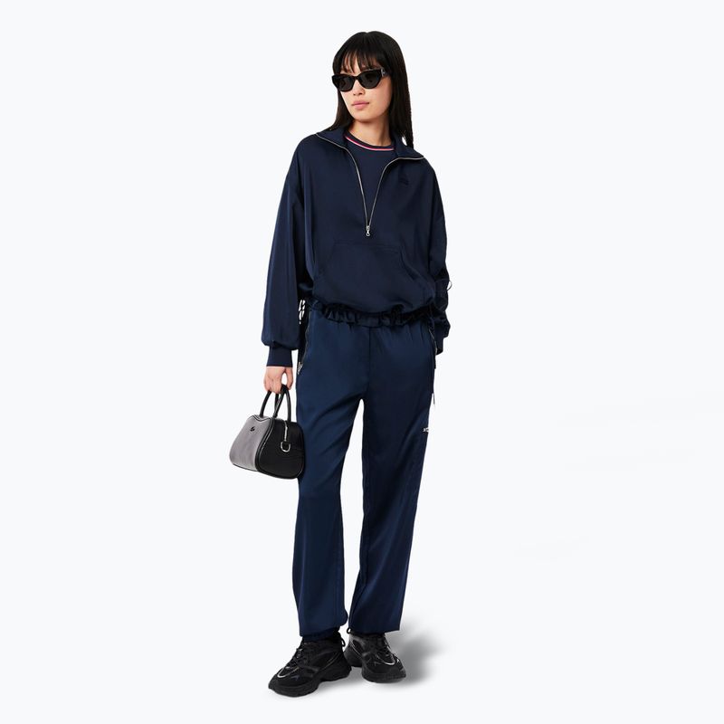 Lacoste дамска тениска TF0347 тъмно синьо/рила/гренадин 6