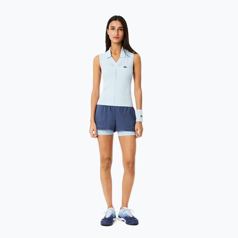 Дамски шорти за тенис Lacoste GF8598 primerose/rill 2