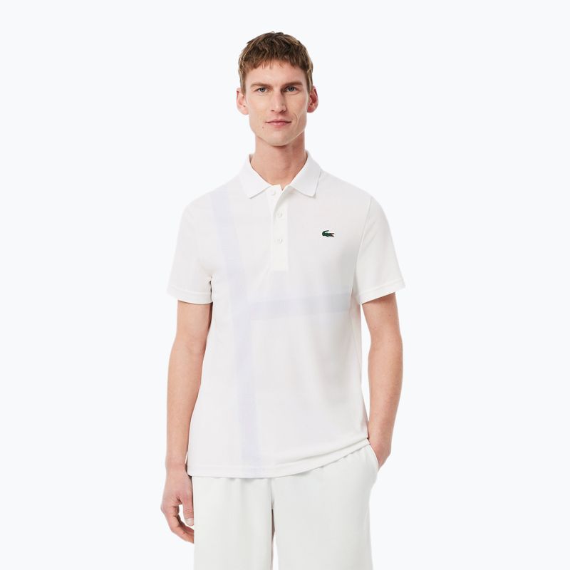 Мъжка тенис фланелка Lacoste Polo DH8971 white
