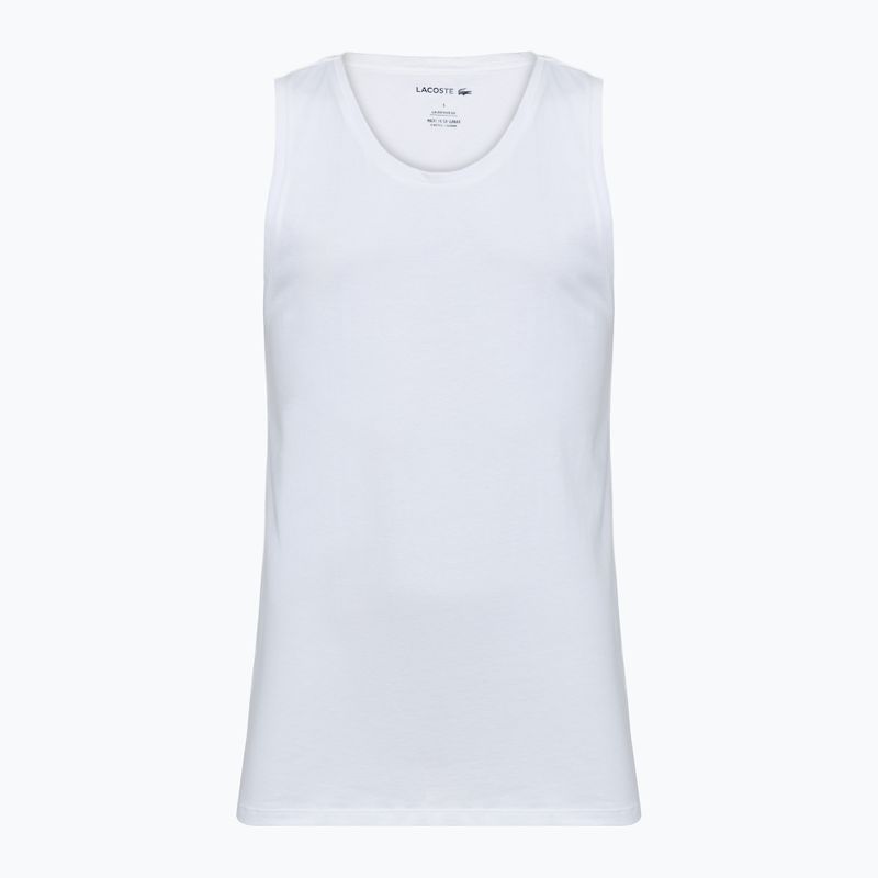 Мъжка тениска Lacoste TH9009 Tank 3 бр. white 2