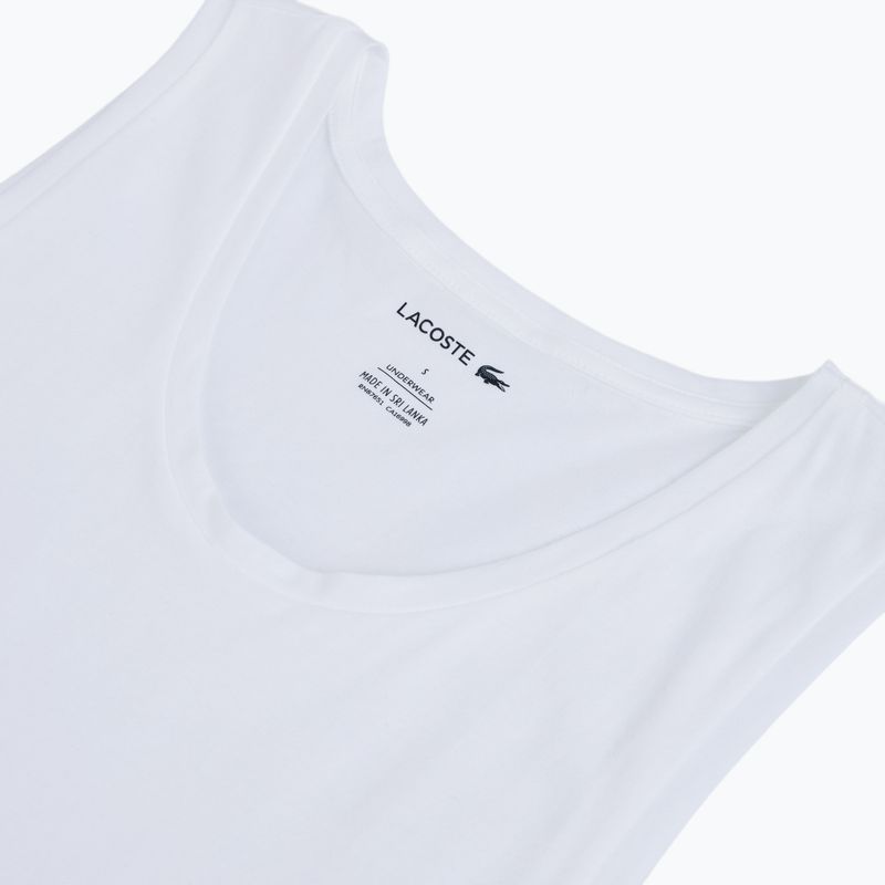 Мъжка тениска Lacoste TH9009 Tank 3 бр. white 4