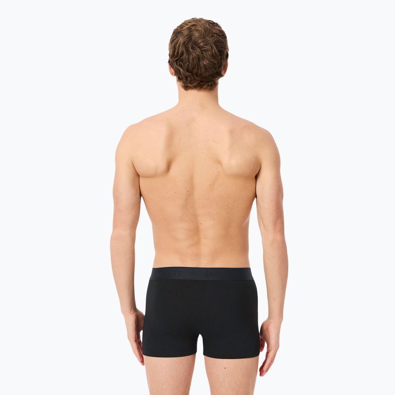Мъжки боксерки Lacoste 5H2402 3 пакета черни 4
