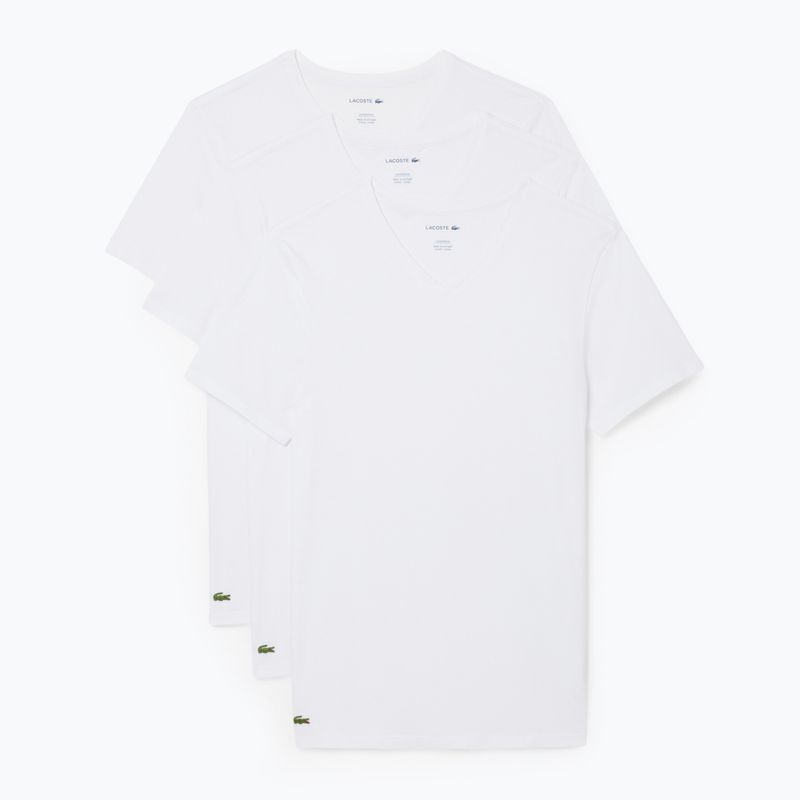 Мъжка тениска Lacoste TH9008 3-pack white 5