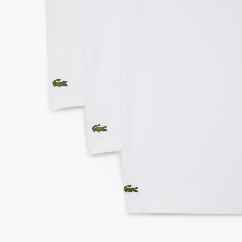 Мъжка тениска Lacoste TH9008 3-pack white 6