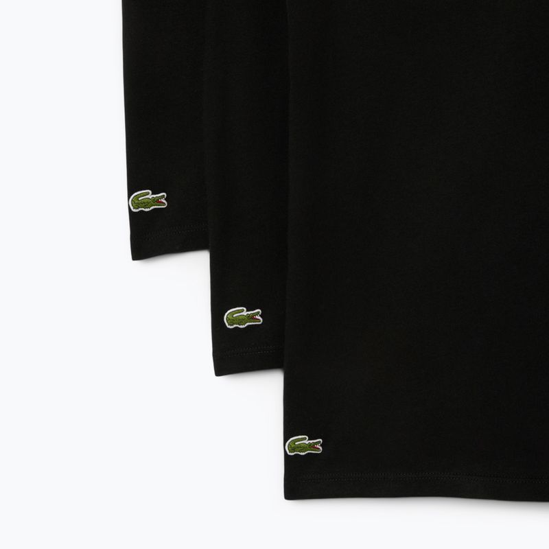 Мъжка тениска Lacoste TH9008 3-pack black 6