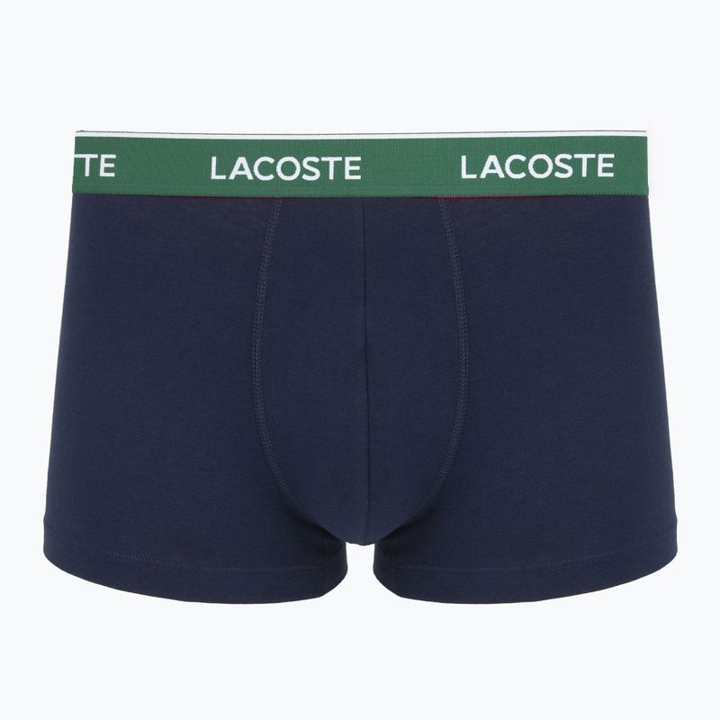 Мъжки боксерки Lacoste 5H12997 3 чифта navy blue/green/red/navy blue 2