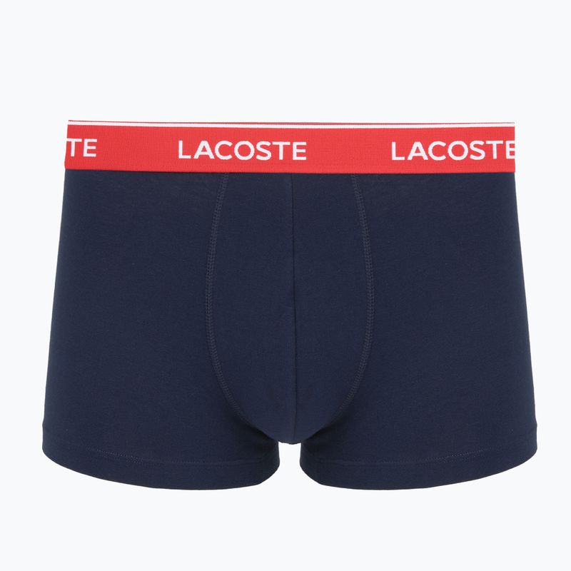 Мъжки боксерки Lacoste 5H12997 3 чифта navy blue/green/red/navy blue 4