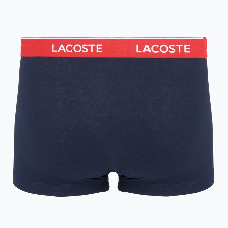 Мъжки боксерки Lacoste 5H12997 3 чифта navy blue/green/red/navy blue 5