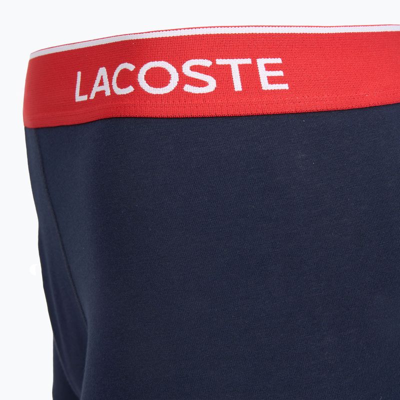 Мъжки боксерки Lacoste 5H12997 3 чифта navy blue/green/red/navy blue 6