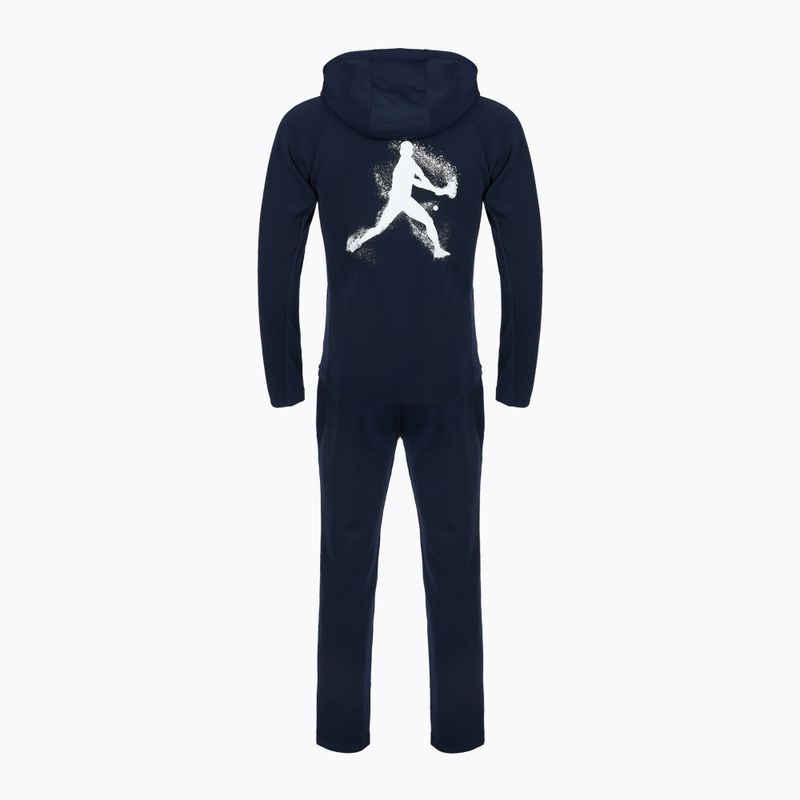 Мъжки анцуг за тенис Lacoste WH3108 navy blue/navy blue 2