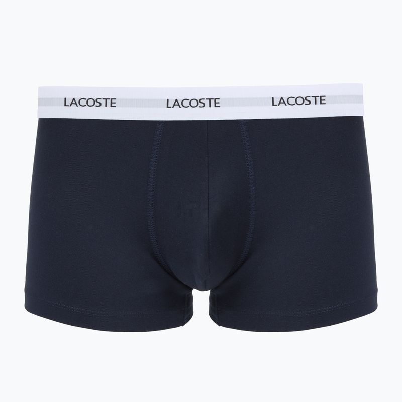 Мъжки боксерки Lacoste 5H5150 3 чифта black/green/navy blue 4