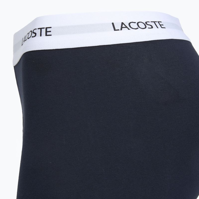 Мъжки боксерки Lacoste 5H5150 3 чифта black/green/navy blue 6