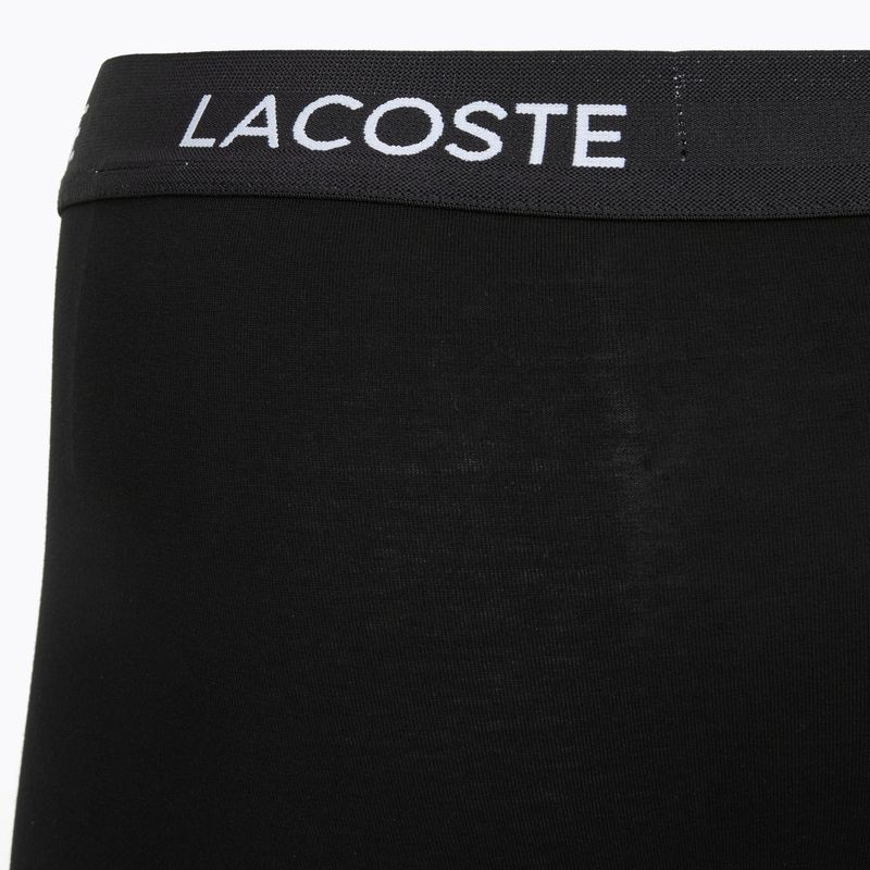 Мъжки боксерки Lacoste 5H1292 5 чифта black 4