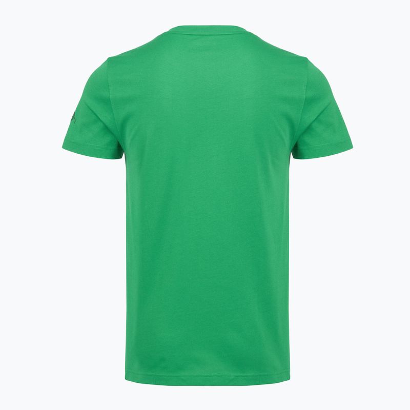 Koszulka tenisowa męska + czapka Lacoste Novak Djokovic TH1044 calathea/ green 3