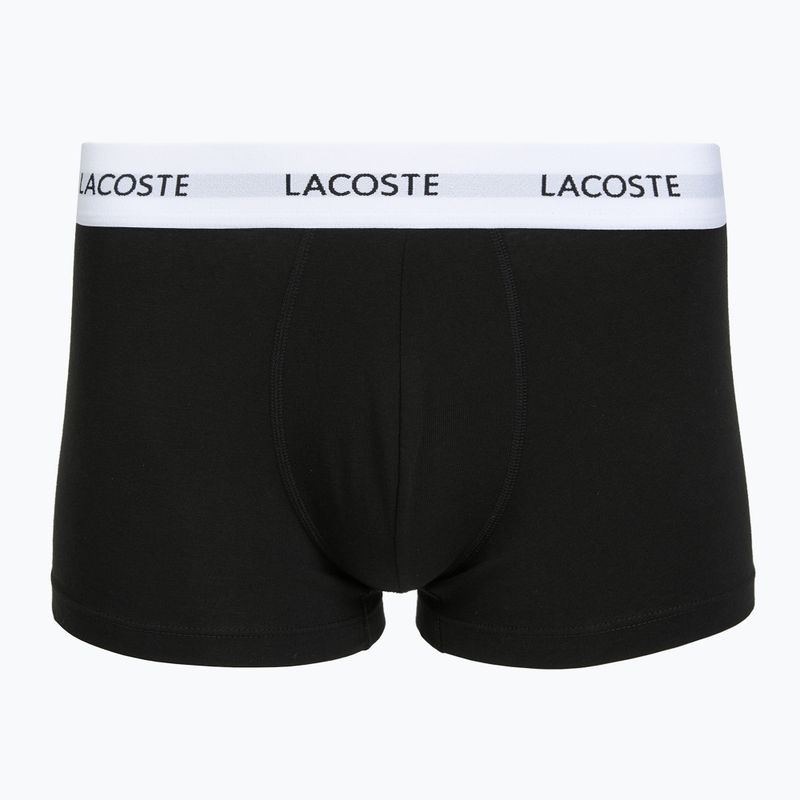 Мъжки боксерки Lacoste 5H5150 3 чифта black 2