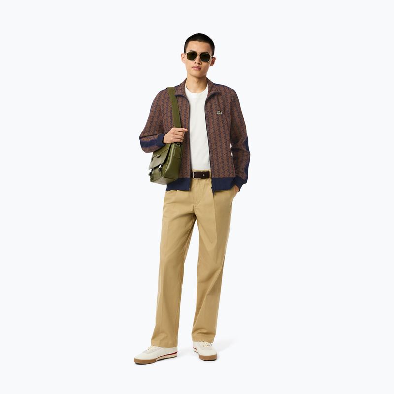 Мъжки суитшърт Lacoste SH1368 velvet/date brown 2