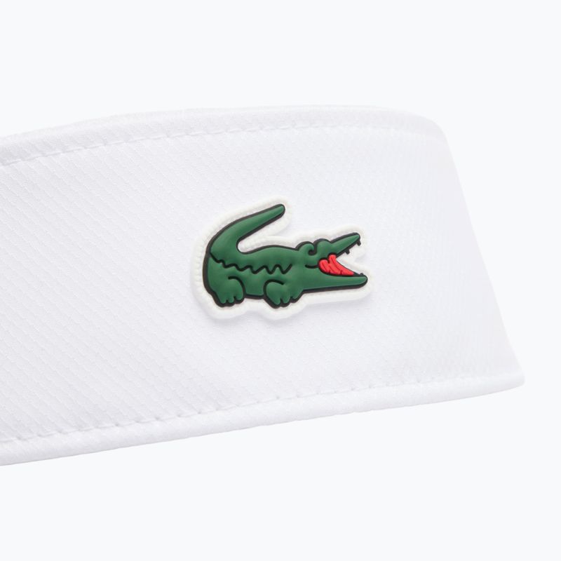 Мъжка тенис козирка Lacoste RK8727 white 4