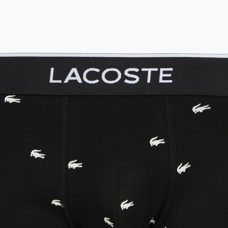 Мъжки боксерки Lacoste 5H1299 3 чифта black 4