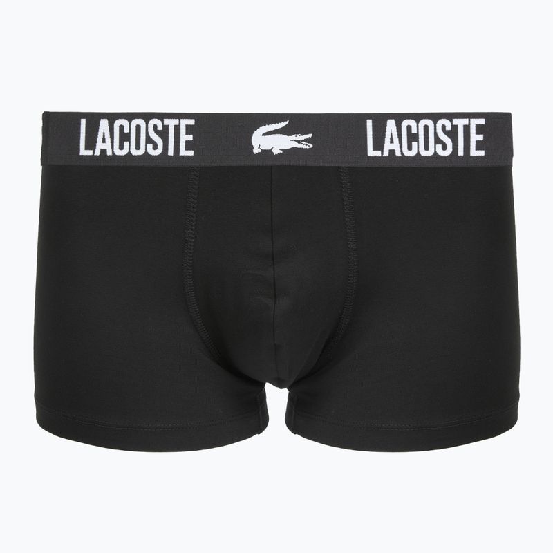 Мъжки боксерки Lacoste 5H2393 3 чифта black 2