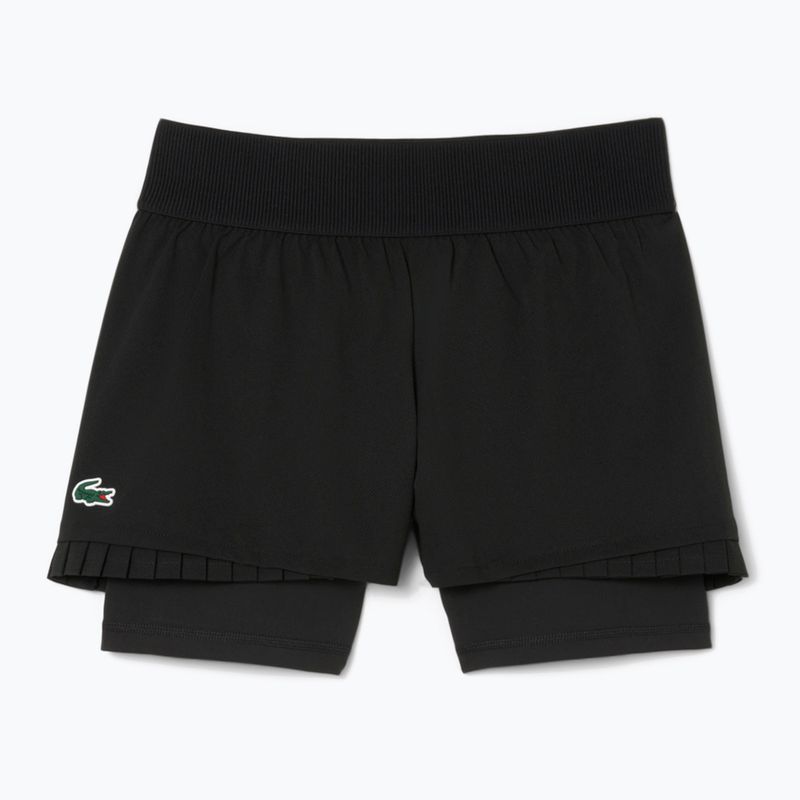 Дамски тенис шорти Lacoste GF8598 black/black
