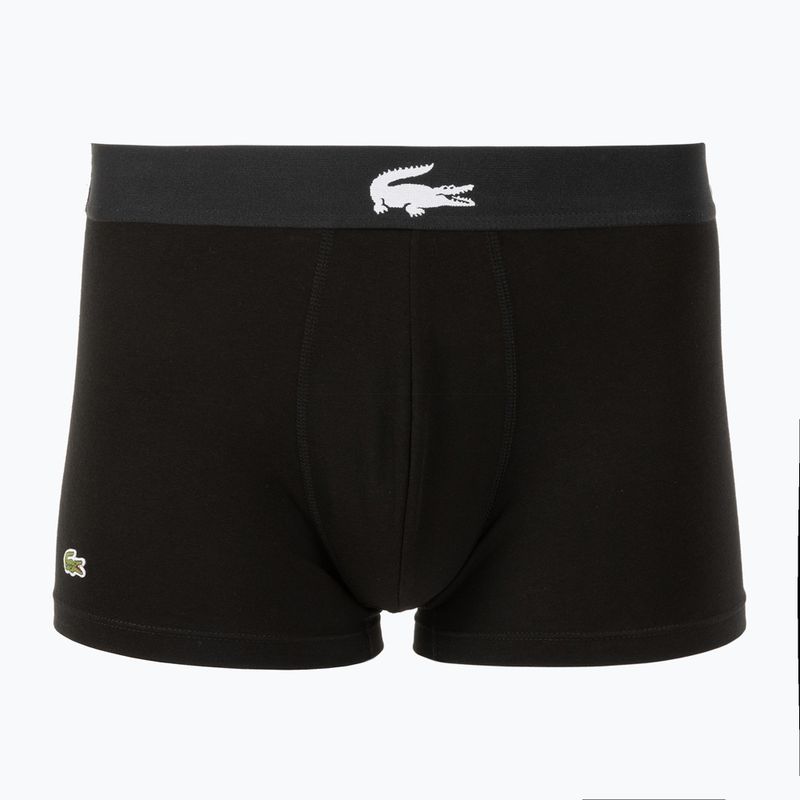 Мъжки боксерки Lacoste 5H1291 3 чифта black/white/black/black 2