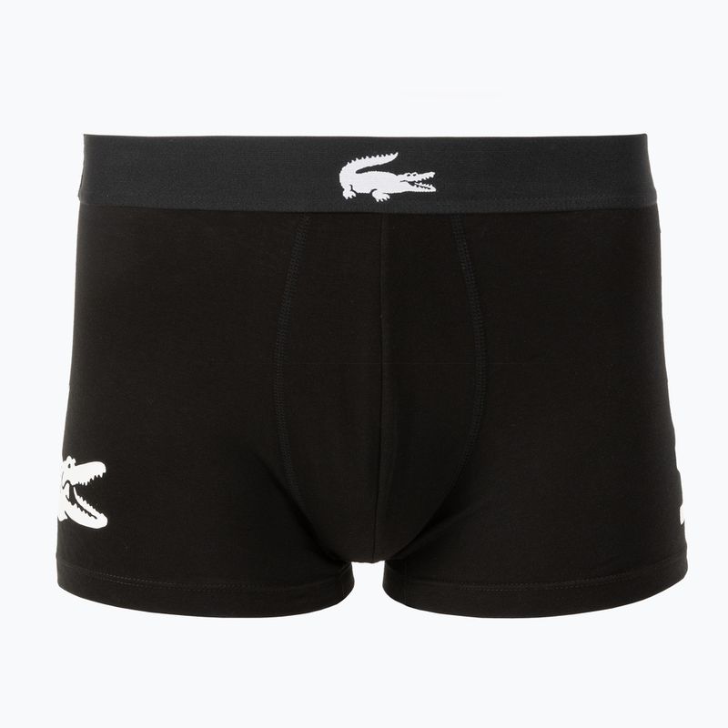 Мъжки боксерки Lacoste 5H1291 3 чифта black/white/black/black 3