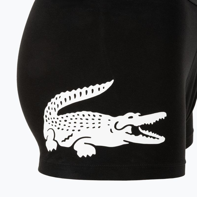 Мъжки боксерки Lacoste 5H1291 3 чифта black/white/black/black 7