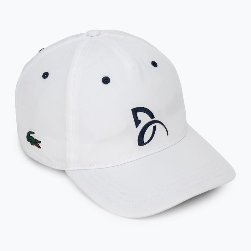 Мъжка тениска + шапка Lacoste TH1044 soya/white 6