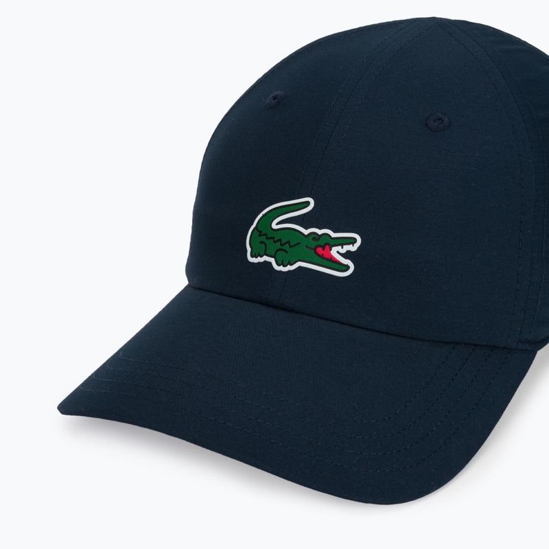 Шапка с козирка Lacoste RK2450 navy blue 3