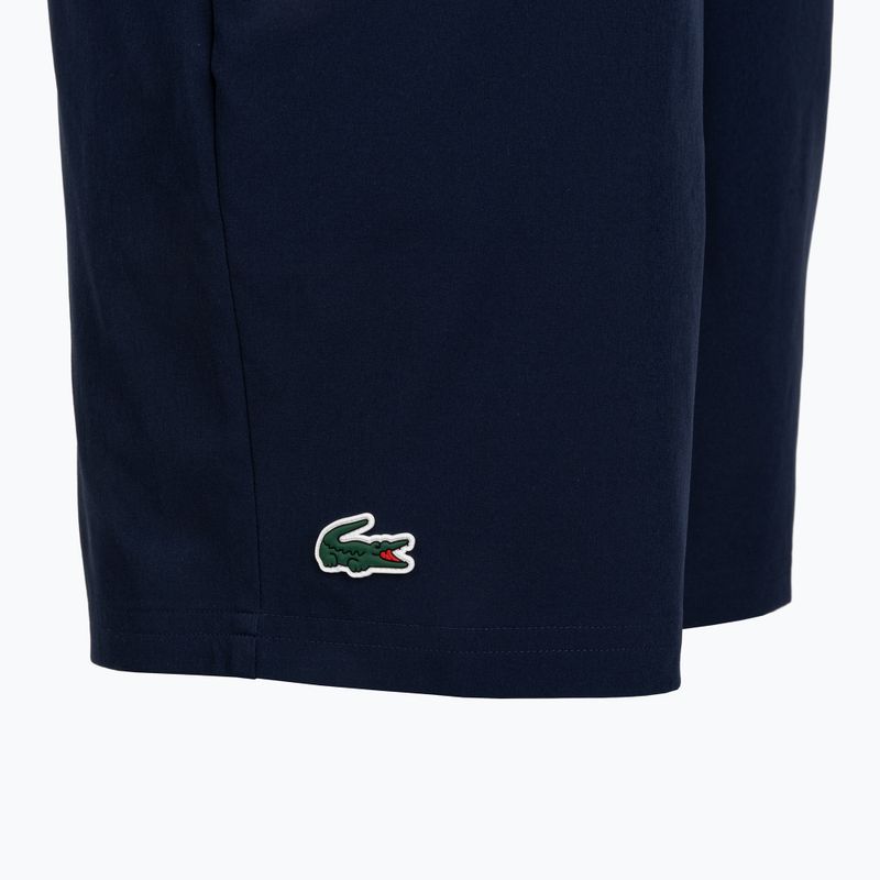 Мъжки тенис шорти Lacoste X Novak Djokovic GH7413 navy blue/white 3