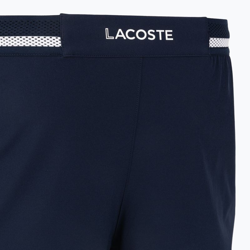 Мъжки тенис шорти Lacoste X Novak Djokovic GH7413 navy blue/white 4