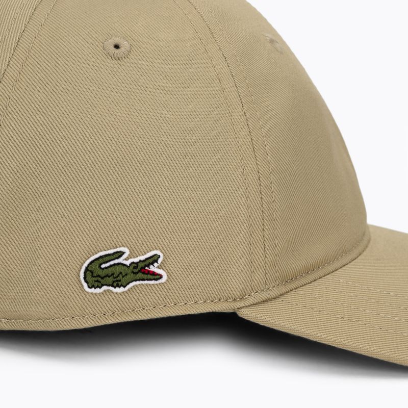 Шапка с козирка Lacoste RK0440 millet 4