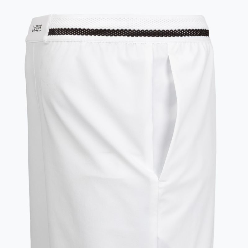 Мъжки тенис шорти Lacoste X Novak Djokovic GH7413 white/buffalo 5