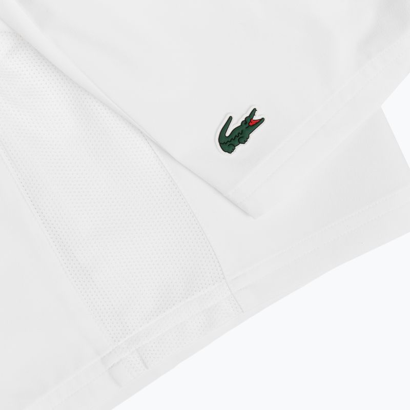 Мъжки тенис шорти Lacoste X Novak Djokovic GH7413 white/buffalo 6