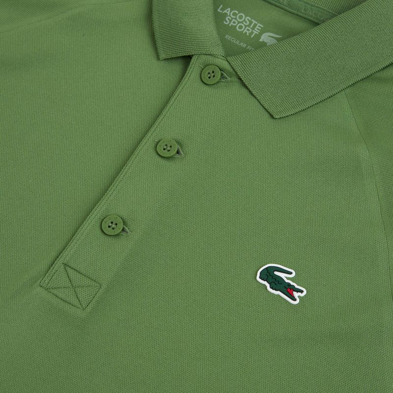 Мъжка поло фланелка за тенис Lacoste Polo DH3201 lamb's lettuce 3