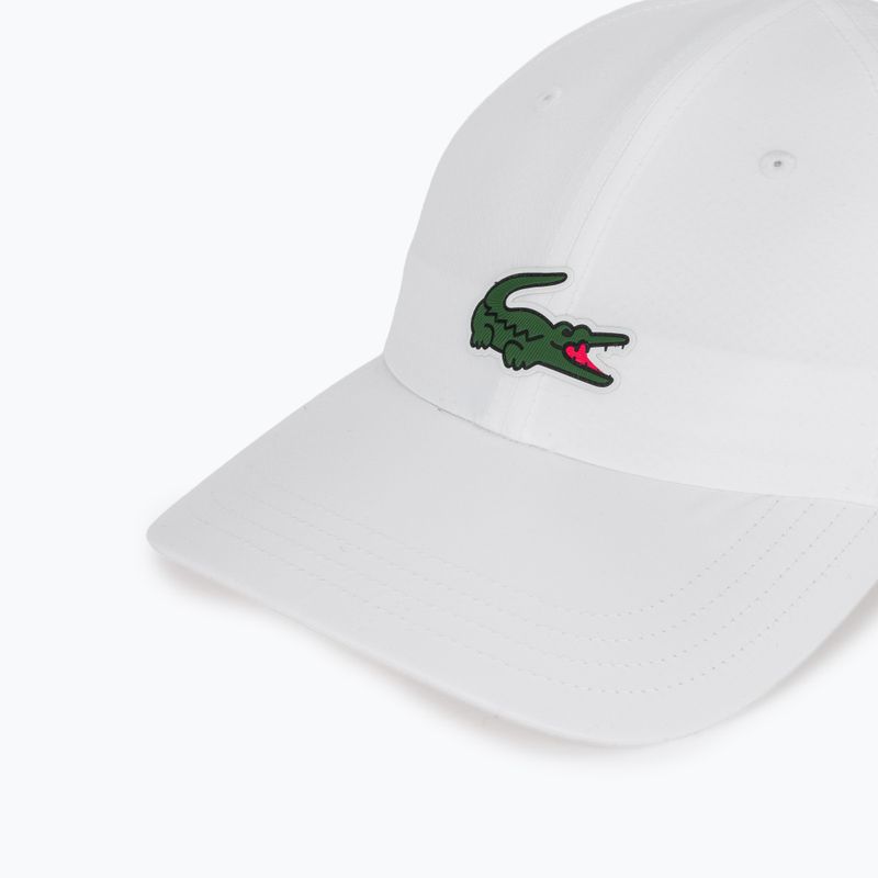 Шапка с козирка Lacoste RK2450 white 3