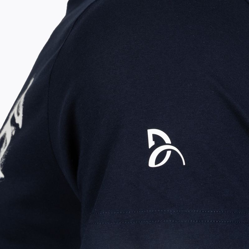 Мъжка тениска + шапка Lacoste TH1044 navy blue/white 5