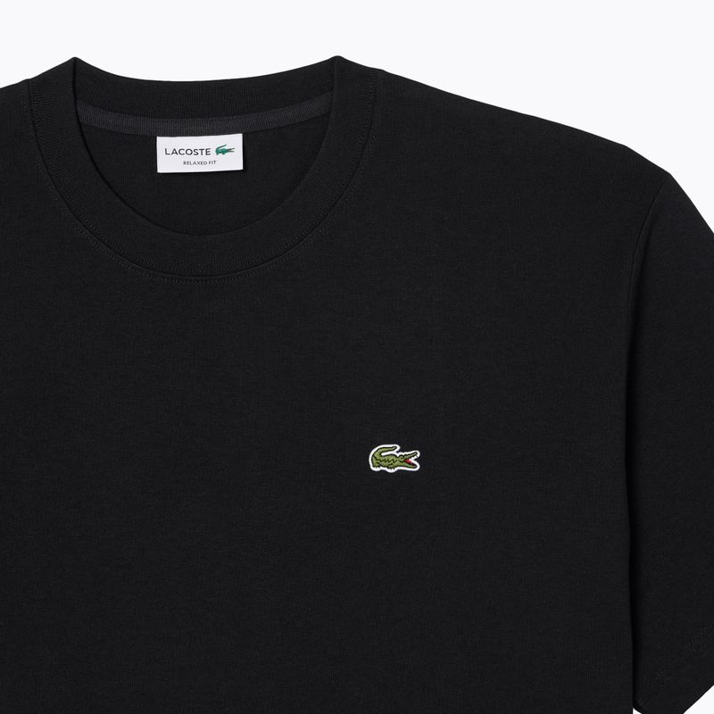 Мъжка тениска Lacoste TH0876 black 6