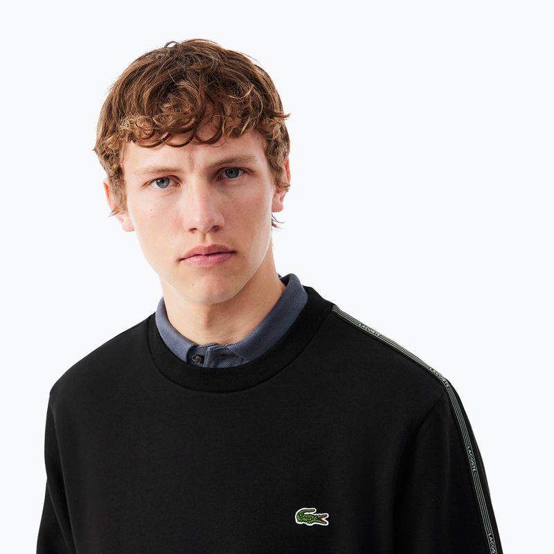 Мъжки суитшърт Lacoste SH0891 black 4