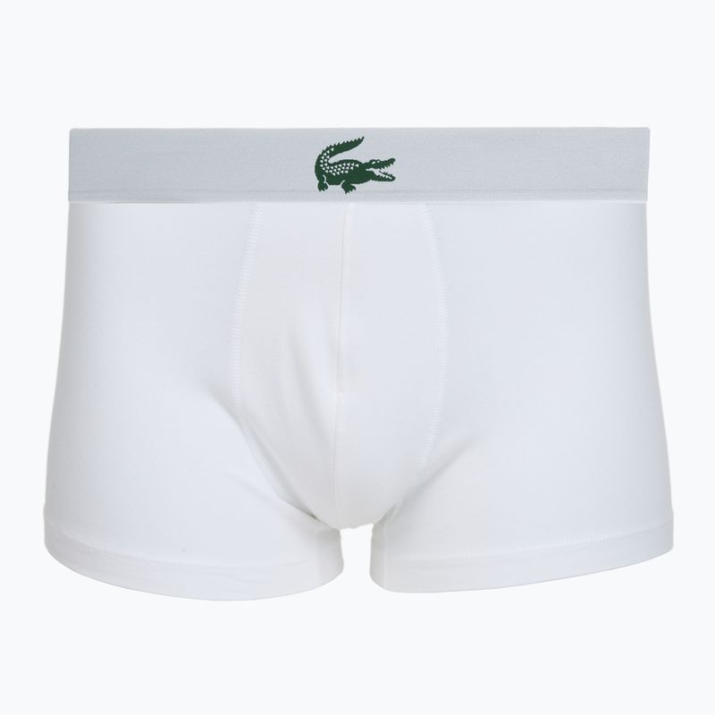 Мъжки боксерки Lacoste 5H5441 3 pack white/green/black 2