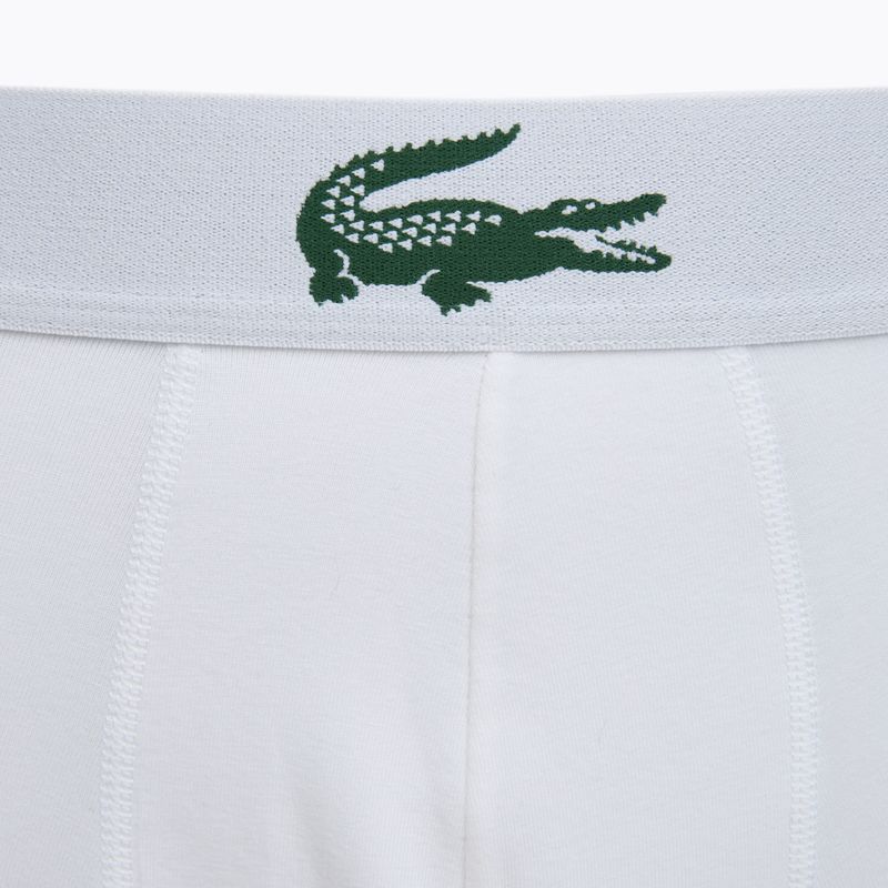 Мъжки боксерки Lacoste 5H5441 3 pack white/green/black 6