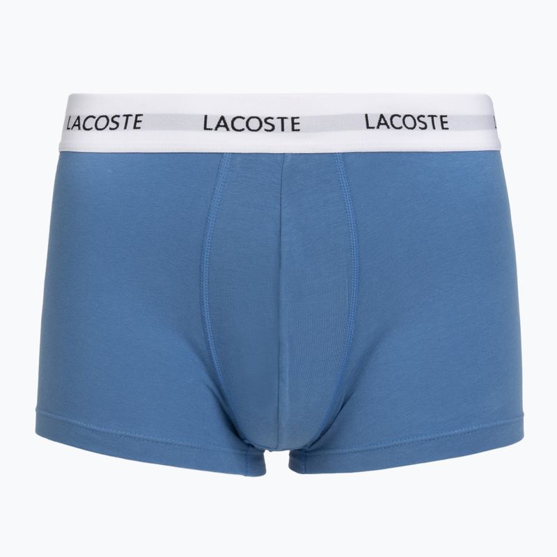 Мъжки боксерки Lacoste 5H5150 3 чифта turquoise blue/navy blue/navy blue 2