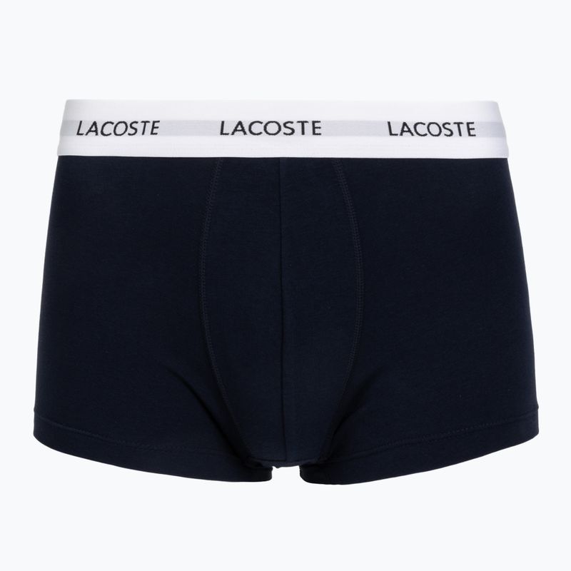 Мъжки боксерки Lacoste 5H5150 3 чифта turquoise blue/navy blue/navy blue 3